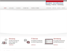 Tablet Screenshot of bremer-lernkontor.de